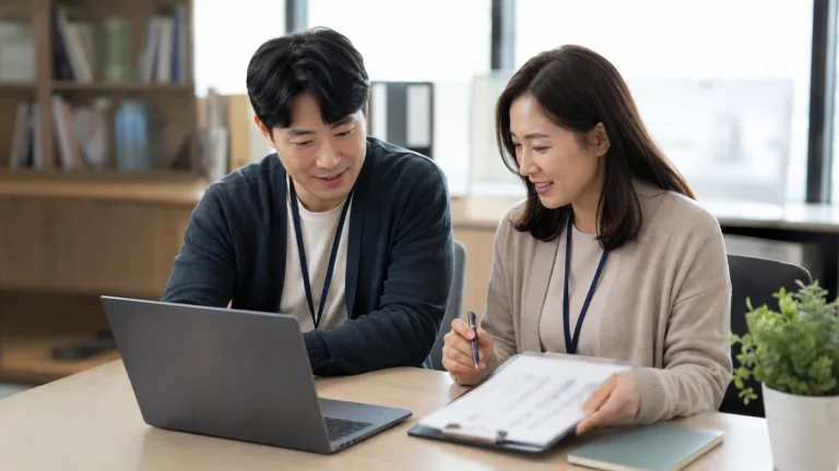 노인맞춤돌봄서비스 교육 이수 확인