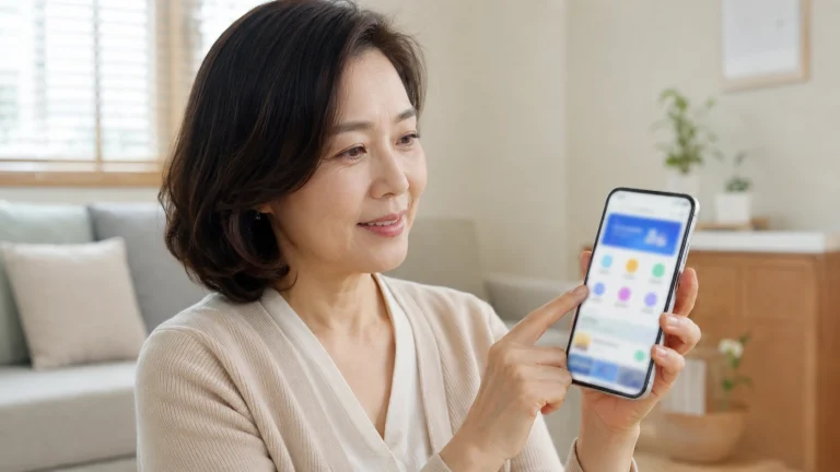 노인맞춤돌봄서비스 배움터 모바일